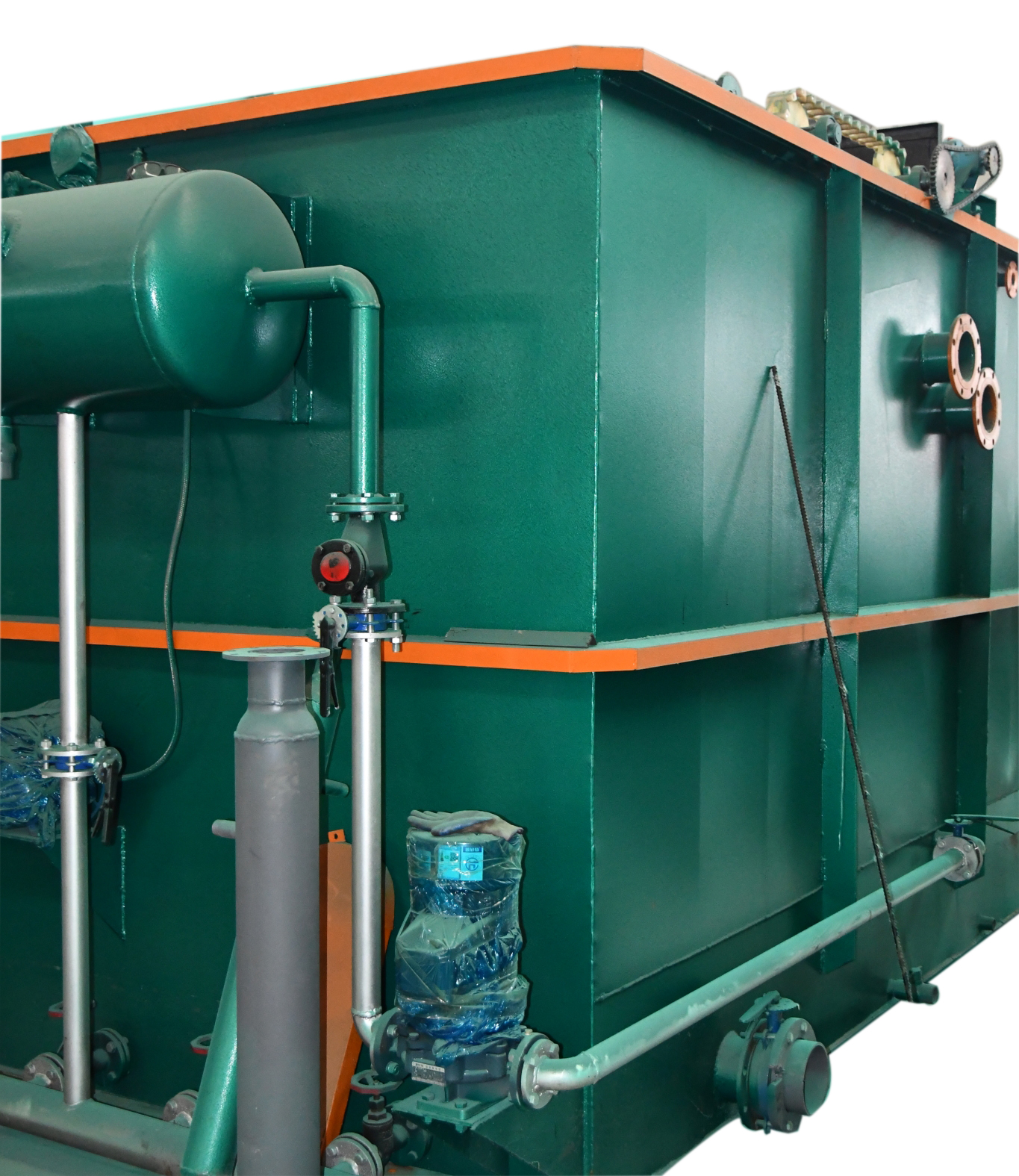 溶氣氣浮機-小型氣浮沉淀一體機工藝